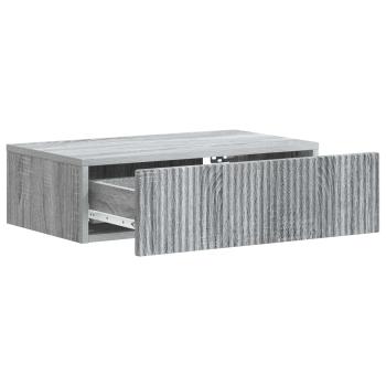 Wandmontierter Beistelltisch 59 x 34,5 x 17 cm Holzwerkstoff