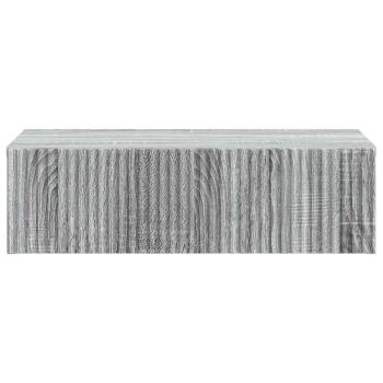 Wandmontierter Beistelltisch 59 x 34,5 x 17 cm Holzwerkstoff