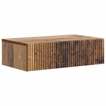 Wandmontierter Beistelltisch 59 x 34,5 x 17 cm Holzwerkstoff