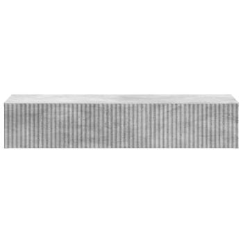 Wandmontierter Beistelltisch 87,5 x 34,5 x 17 cm Holzwerkstoff