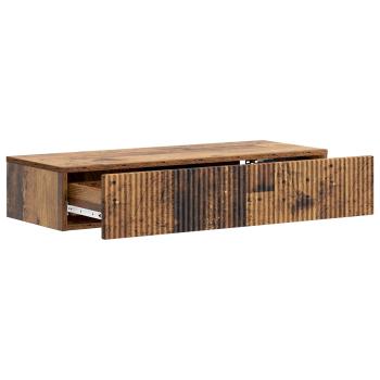 Wandmontierter Beistelltisch 87,5 x 34,5 x 17 cm Holzwerkstoff