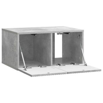 Wandmontierter TV-Schrank 59,5 x 41 x 30 cm Betongrau