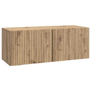 Wandmontierter TV-Schrank 78,5 x 31 x 30 cm Artisan-Eiche