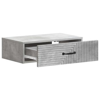 Wandmontierter Beistelltisch 59 x 34,5 x 17 cm Holzwerkstoff