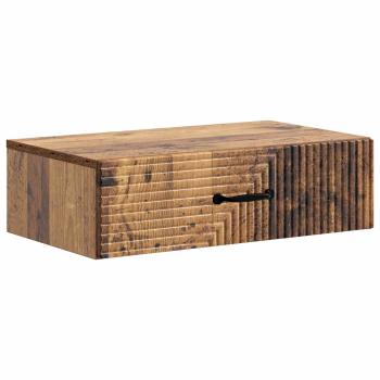 Wandmontierter Beistelltisch 59 x 34,5 x 17 cm Holzwerkstoff