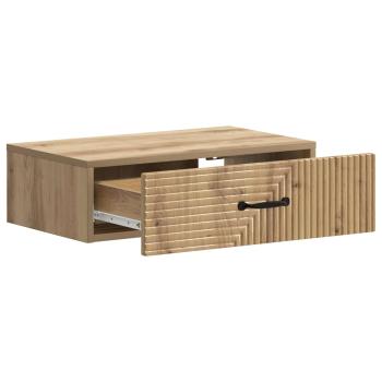 Wandmontierter Beistelltisch 59 x 34,5 x 17 cm Holzwerkstoff