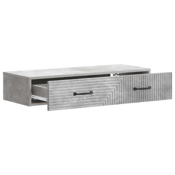 Wandmontierter Beistelltisch 87,5 x 34,5 x 17 cm Holzwerkstoff