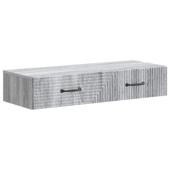 Wandmontierter Beistelltisch 87,5 x 34,5 x 17 cm Holzwerkstoff