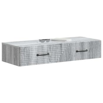 Wandmontierter Beistelltisch 87,5 x 34,5 x 17 cm Holzwerkstoff