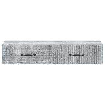 Wandmontierter Beistelltisch 87,5 x 34,5 x 17 cm Holzwerkstoff