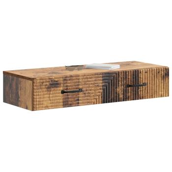 Wandmontierter Beistelltisch 87,5 x 34,5 x 17 cm Holzwerkstoff