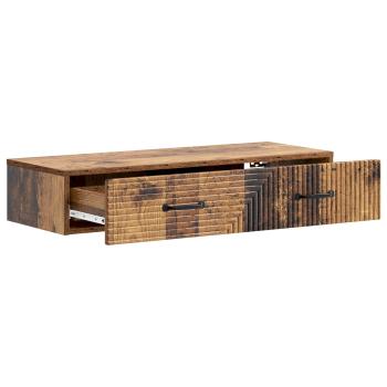 Wandmontierter Beistelltisch 87,5 x 34,5 x 17 cm Holzwerkstoff