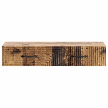 Wandmontierter Beistelltisch 87,5 x 34,5 x 17 cm Holzwerkstoff