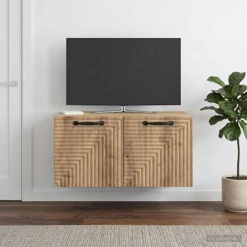 ARDEBO.de - Wandmontierter TV-Schrank 59,5 x 41 x 30 cm Artisan-Eiche