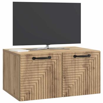 Wandmontierter TV-Schrank 59,5 x 41 x 30 cm Artisan-Eiche
