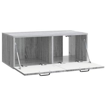 Wandmontierter TV-Schrank Graues Sonoma 78,5 x 41 x 30 cm