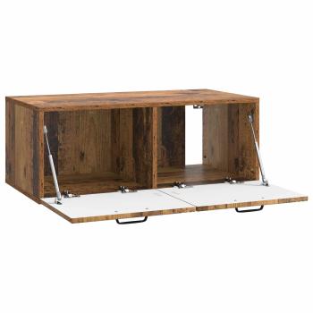 Wandmontierter TV-Schrank Altholz 78,5 x 41 x 30 cm