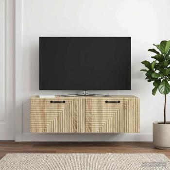 Wandmontierter TV-Schrank Sonoma-Eiche 98 x 41 x 30 cm