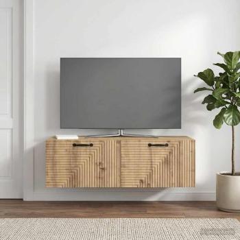 ARDEBO.de - Wandmontierter TV-Schrank 98 x 41 x 30 cm Artisan-Eiche