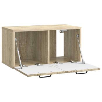 Wandmontierter TV-Schrank Sonoma-Eiche 59,5 x 31 x 30 cm