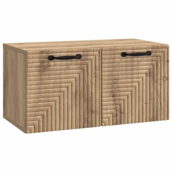 Wandmontierter TV-Schrank 59,5 x 31 x 30 cm Artisan-Eiche