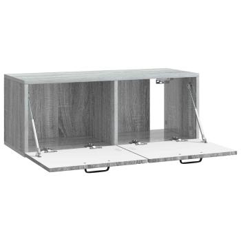 Wandmontierter TV-Schrank Graues Sonoma 78,5 x 31 x 30 cm