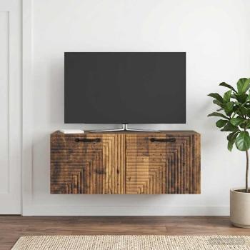 Wandmontierter TV-Schrank Altholz 78,5 x 31 x 30 cm