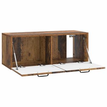 Wandmontierter TV-Schrank Altholz 78,5 x 31 x 30 cm
