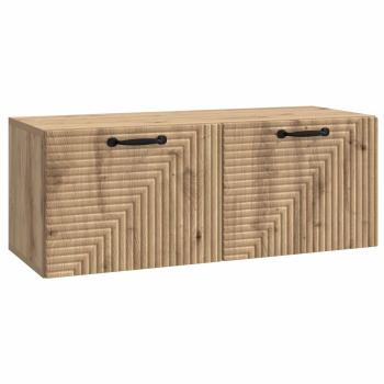 Wandmontierter TV-Schrank 78,5 x 31 x 30 cm Artisan-Eiche