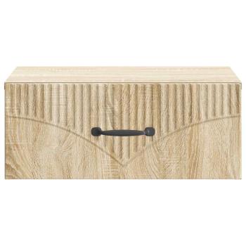 Wandmontierter Nachttisch Sonoma-Eiche 49 x 34,5 x 20 cm
