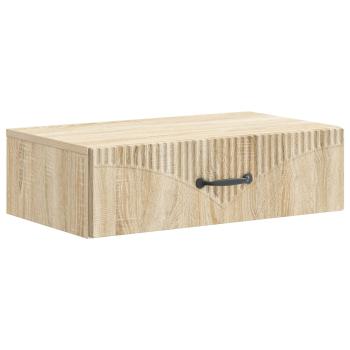 Wandmontierter Beistelltisch 59 x 34,5 x 17 cm Holzwerkstoff