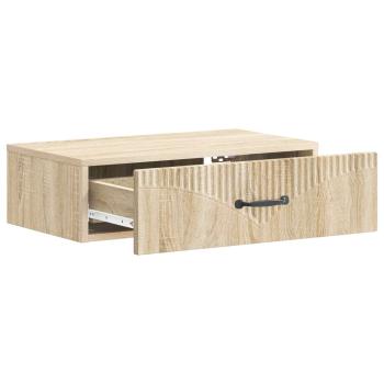 Wandmontierter Beistelltisch 59 x 34,5 x 17 cm Holzwerkstoff