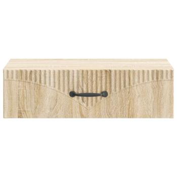 Wandmontierter Beistelltisch 59 x 34,5 x 17 cm Holzwerkstoff