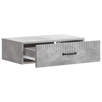 Wandmontierter Beistelltisch 59 x 34,5 x 17 cm Holzwerkstoff