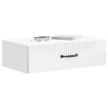 Wandmontierter Beistelltisch 59 x 34,5 x 17 cm Holzwerkstoff