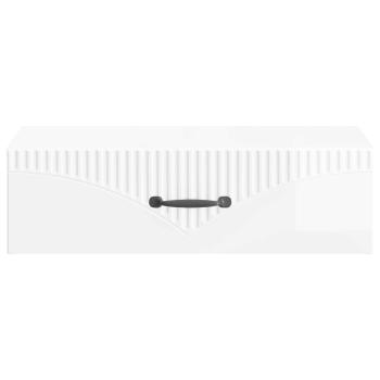 Wandmontierter Beistelltisch 59 x 34,5 x 17 cm Holzwerkstoff
