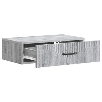 Wandmontierter Beistelltisch 59 x 34,5 x 17 cm Holzwerkstoff