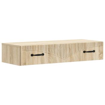 Wandmontierter Beistelltisch 87,5 x 34,5 x 17 cm Holzwerkstoff