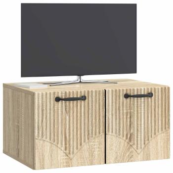 Wandmontierter TV-Schrank Sonoma-Eiche 59,5 x 41 x 30 cm