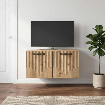 Wandmontierter TV-Schrank 59,5 x 41 x 30 cm Artisan-Eiche