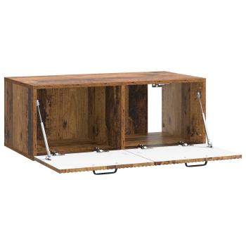 Wandmontierter TV-Schrank Altholz 78,5 x 41 x 30 cm