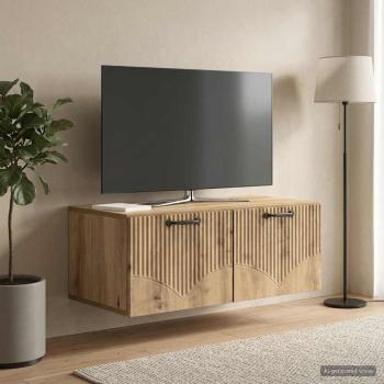 Wandmontierter TV-Schrank 78,5 x 41 x 30 cm Artisan-Eiche