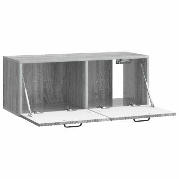 Wandmontierter TV-Schrank Graues Sonoma 78,5 x 31 x 30 cm