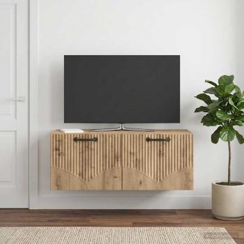 Wandmontierter TV-Schrank 78,5 x 31 x 30 cm Artisan-Eiche