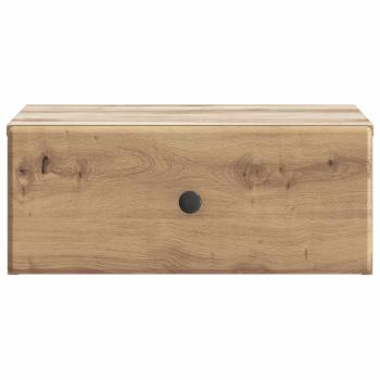 Wandmontierter Nachttisch Artisan-Eiche 49 x 34,5 x 20 cm