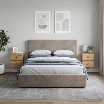 ARDEBO.de - Wandmontierter Nachttisch 2 stk. Artisan-Eiche