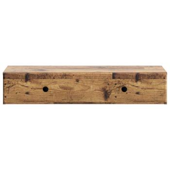 Wandmontierter Beistelltisch Altholz 87,5 x 34,5 x 17 cm