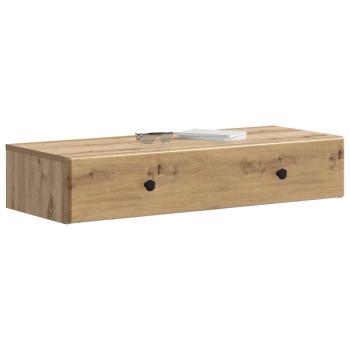 Wandmontierter Beistelltisch 87,5 x 34,5 x 17 cm Holzwerkstoff