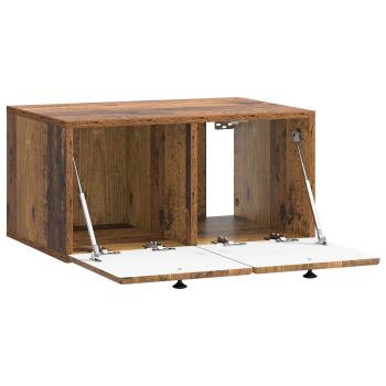 Wandmontierter TV-Schrank 59,5 x 41 x 30 cm Altholz