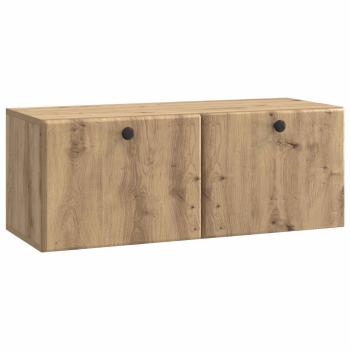 Wandmontierter TV-Schrank 78,5 x 31 x 30 cm Artisan-Eiche